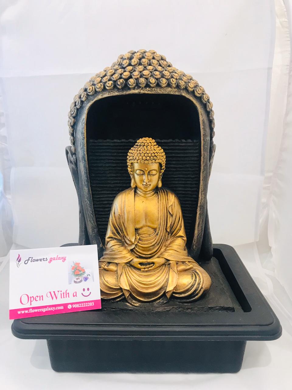 Lord Buddha Fountain Decor(2-3 Delivery Days)